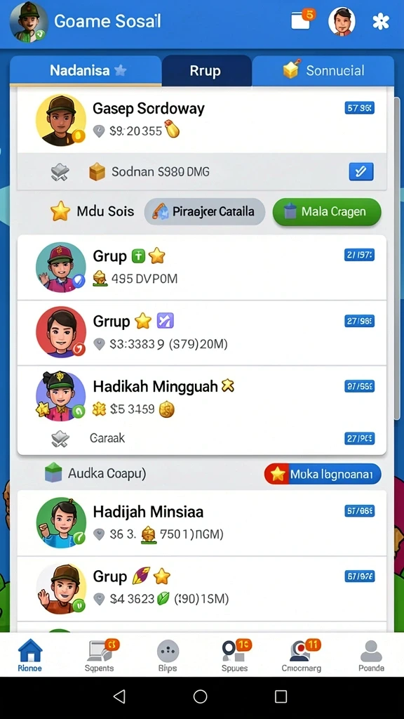 Pratinjau layar Panduan Instalasi Aplikasi id777 di Android