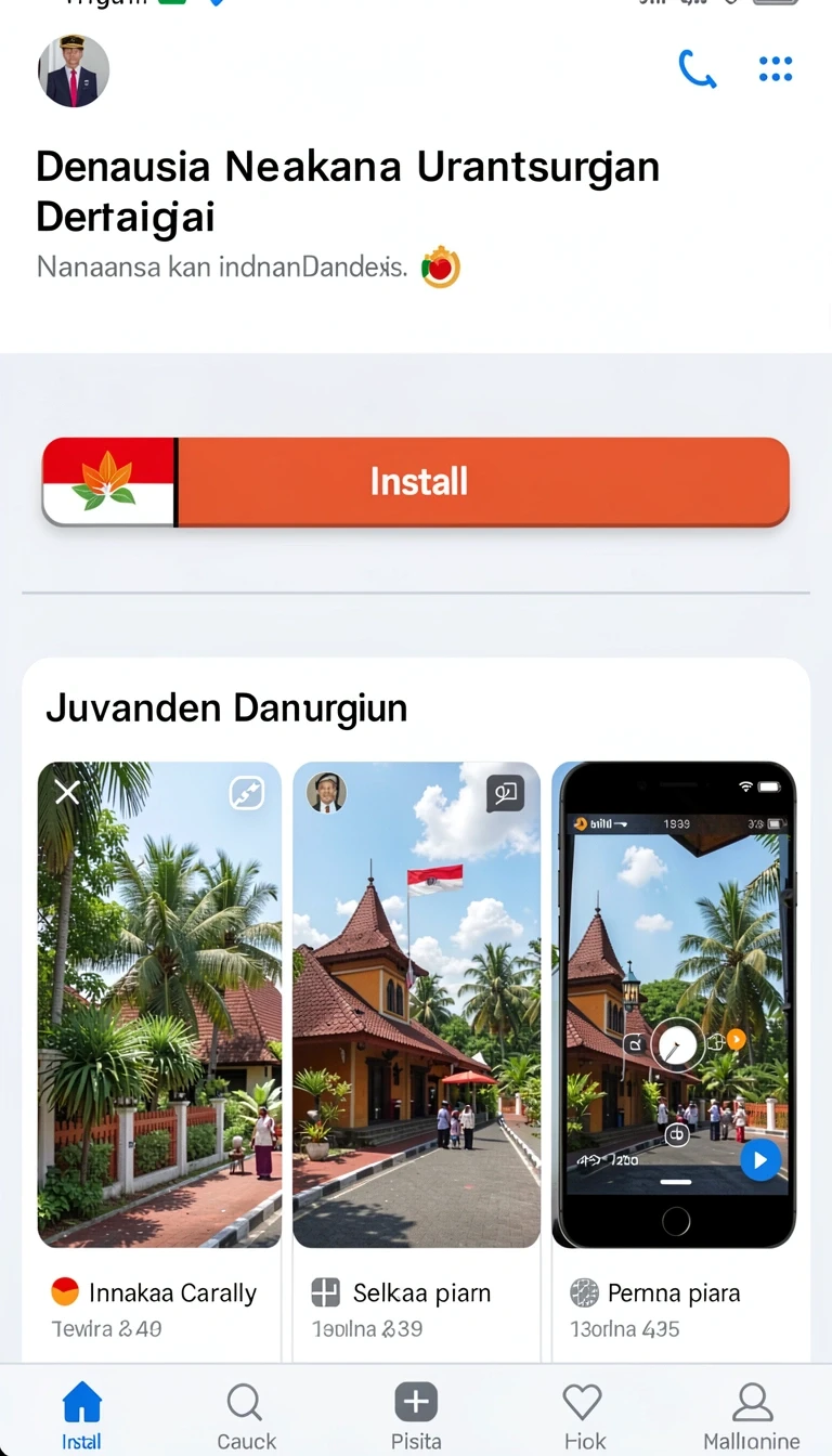 Pratinjau layar Review Aplikasi ratu123 Versi Terbaru